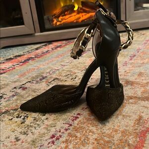 Elegant Black Stiletto Heels